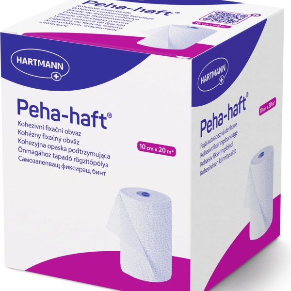 Peha-haft® Latex Free - Benda Coesiva di Fissaggio 10 cm x 20 m - 1 Pezzo