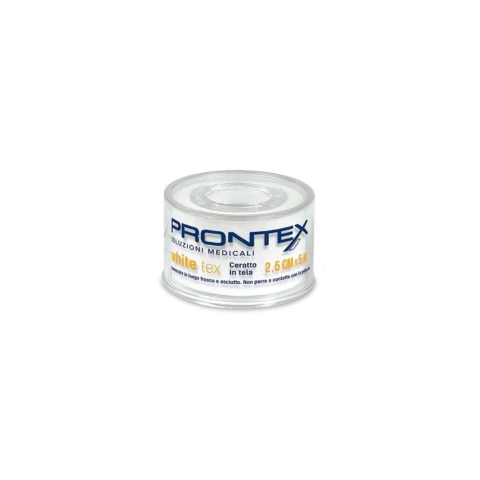 Safety – cerotto Prontex White Tex 5 m x 2,5 cm