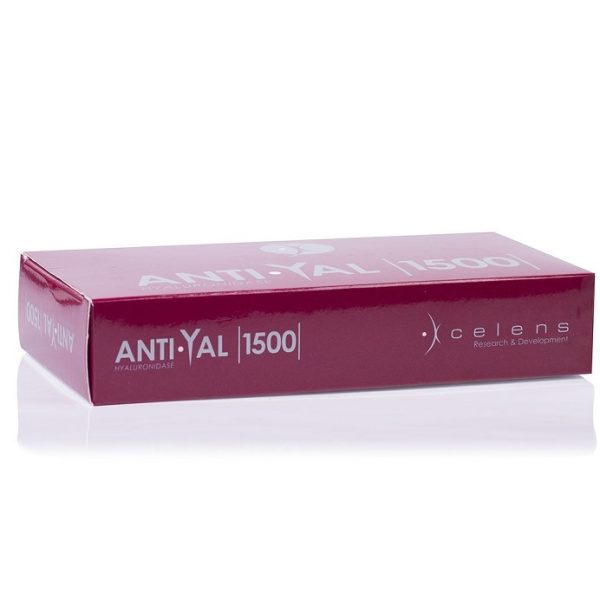 Anti Yal Xcelens – Ialuronidasi – 1500 U.I. polvere 1,5 g + solvente 10 ml (5 fiale)