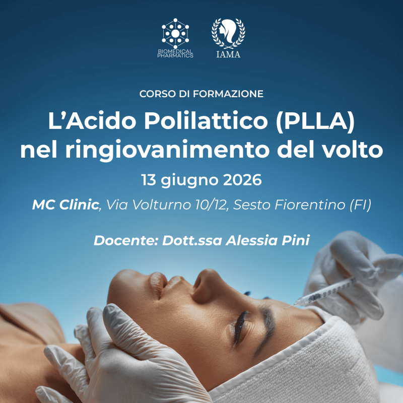 corso PLLA acido polilattico ringiovanimento volto