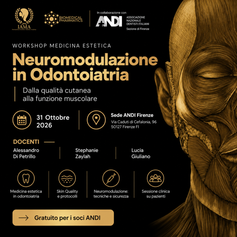 Neuromodulazione in Odontoiatria Firenze | Workshop IAMA 31 Ottobre